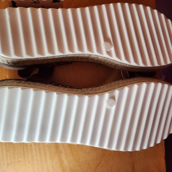 COASIS Womens Brown Platform Sandals - Picture 3 of 6